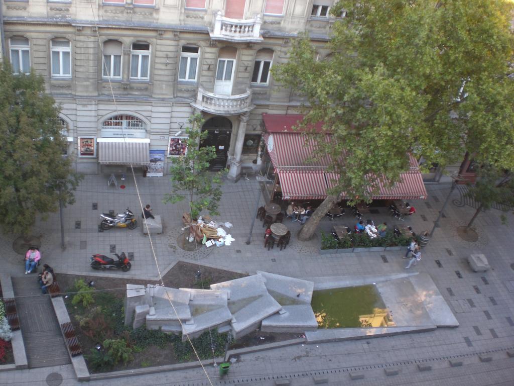 Broadway Center Rooftop View Apartment Budapest Rom bilde